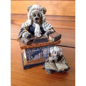 Judge Griz Hissonah Figurine Boyds Bears & Friends 1997 228303